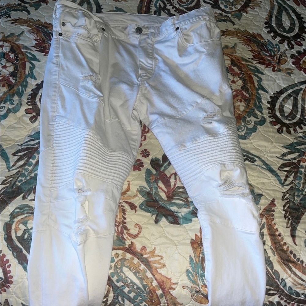 True religion vintage Rocco relaxed ripped skinny jeans